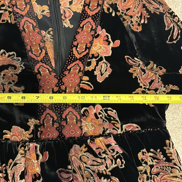 Zara velvet trim dress ✨ - Picture 13 of 14